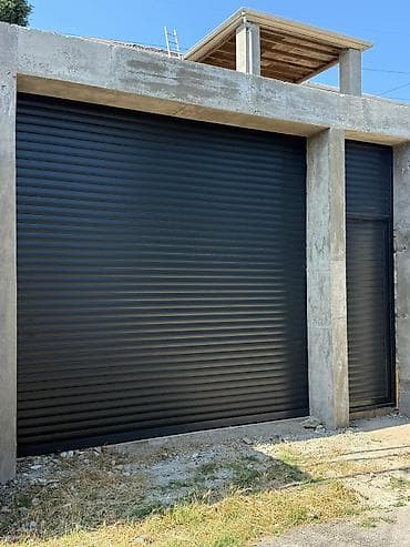 Dəmir darvaza və piyada qapısı dəsti - Material: tam metal/dəmir — 1