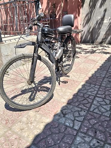 təkər r18: Motorlu velosiped – benzin mühərrikli, arxa oturacaqlı və yük daşıma — 3
