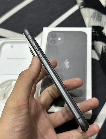 planşet kabro: IPhone 11, 128 GB, Qara, Zəmanət, Kredit, Simsiz şarj — 2