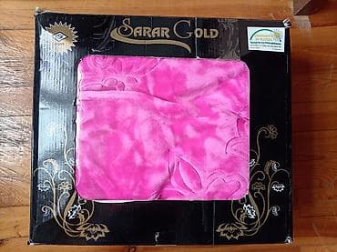 Döşəklər: Yeni rəng - Çəhrayı Yun Pled — 1