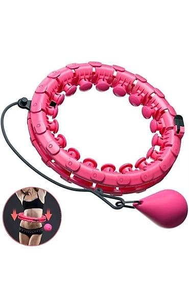 Ağıllı Fitness Hula Hoop – tənzimlənən çəkili masaj halqası - 24 ədəd — 1