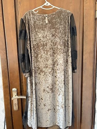 vecerni donlar: Ziyafət geyimi satılır 🌸 Çox zərif və zövqlü dizayna malik, məxmər — 2