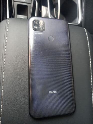 islenmis redmi: Redmi 9, 64 ГБ, цвет - Синий, Две SIM карты, Отпечаток пальца — 1