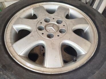 r16 təkər: İşlənmiş Disk təkər Mercedes-Benz 225 / 55 / R 16, 5 Boltlu — 1