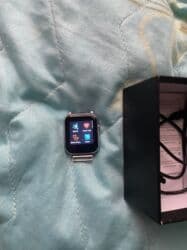 iphone x 200 azn: Smart saat, Sensor ekran, rəng - Gümüşü — 5