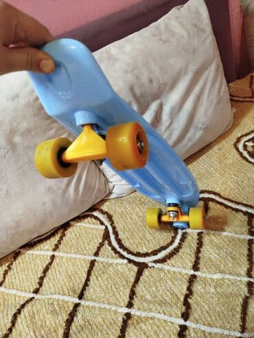 çadır kamp: Məhsul: Plastik kruizer skeytbord - Rəng: Gözəl açıq mavi gövdə — 3