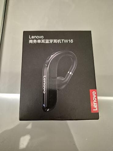 Mətbəx texnikası: Yeni Simsiz (Bluetooth) Qulaqcıqlar, Lenovo, rəng - Qara — 1