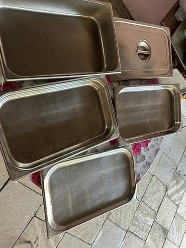 Paslanmayan poladdan (inox) GN tipli qastronom vannalar dəsti