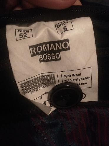 qar geyimi: Romano Bosso kişi paltosu 🧥 Satılır. Klassik və çox səliqəli modeldir — 1