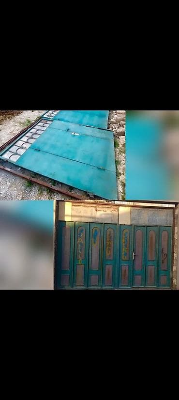 qapi ucun setkalar: Satılır – Dəmir darvaza * Ölçüsü: 3,50 m eni, 2,60 m hündürlük. * — 1