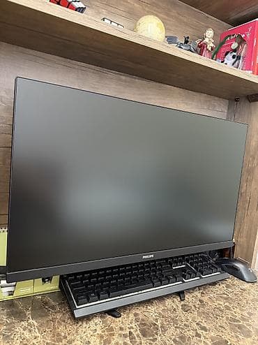 Masaüstü kompüterlər və komponentlər: Philips kompüter monitoru - Ekran ölçüsü: təxminən 27 düym (geniş — 2