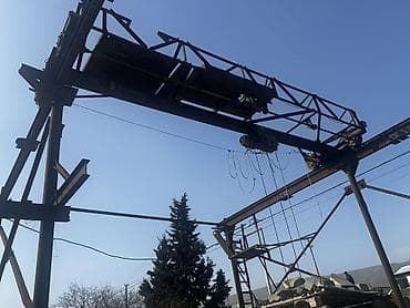 Холодильное оборудование: Sənaye tipli portal kran (elektrikli tros talı ilə) - Konstruksiya — 1