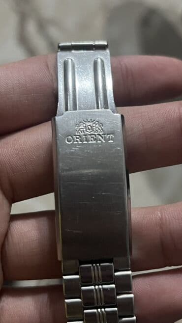 обручальные кольца баку: Б/у, Наручные часы, Orient, цвет - Серебристый — 3