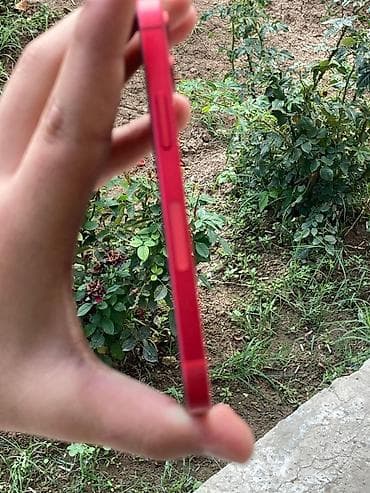 iphone dubay variantı: IPhone 12 mini, 64 GB, Qırmızı, Face ID — 6