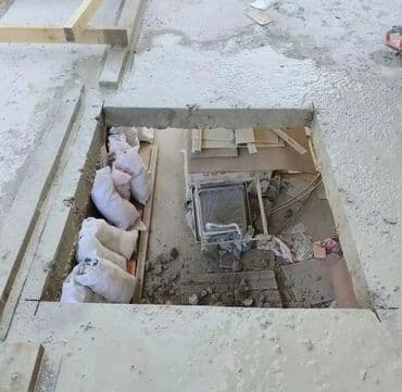 Plitə işləri: Beton Kəsmə Deşmə xidməti Beton kesimi beton kesen beton deşen — 14