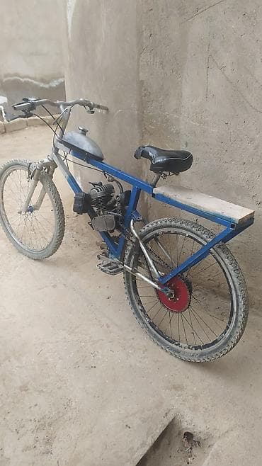 kia shuma 2003: Benzin mühərrikli velosiped. Mator 100 cc. Gel özün xodda sür baxx — 3