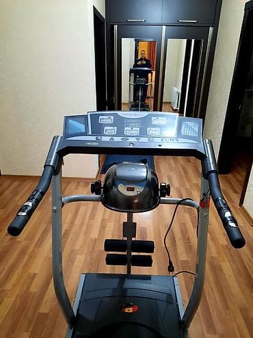 Спорт и хобби: "Treadmill" qaçış trenajoru. Aparat yaxşı vəziyyətdədir. Konsol — 3