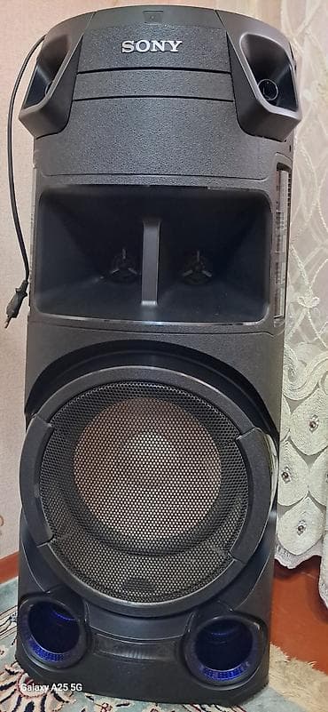 SONY Bluetooth partiya akustik sistemi – güclü, birgövdəli qüllə tipli