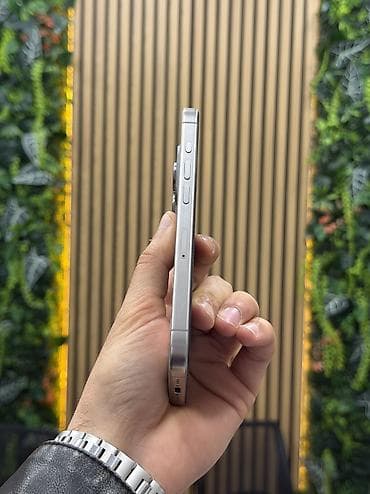 12 iphone: IPhone 15 Pro, 128 GB, Gümüşü, Face ID — 2