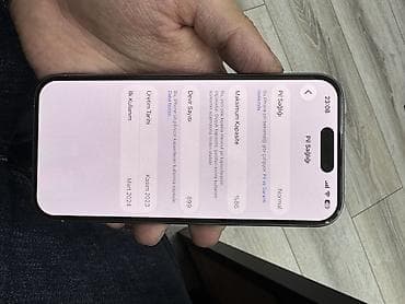 apple 14 pro max ikinci el: IPhone 15 Pro, 128 GB, Natural Titanium, Sənədlərlə — 2