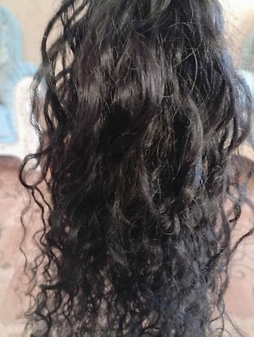 Qaynaq saç, cəmi 5 gün saçda qalıb, 95qr. 170azn alınıb, 85m satilur