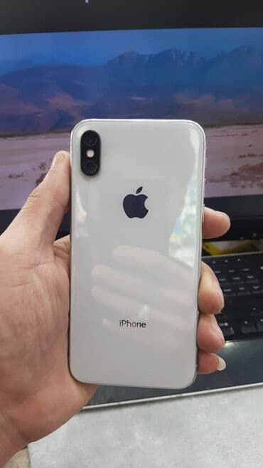 IPhone X, 64 GB, Gümüşü, Face ID