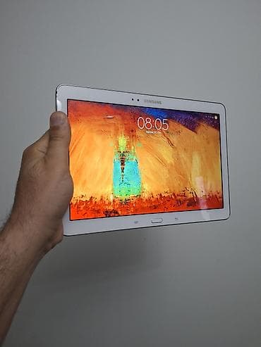 sari nomre: Samsung Galaxy Note 10.1 (2014 Edition) planşet tep teze vaziyyetdedi — 2