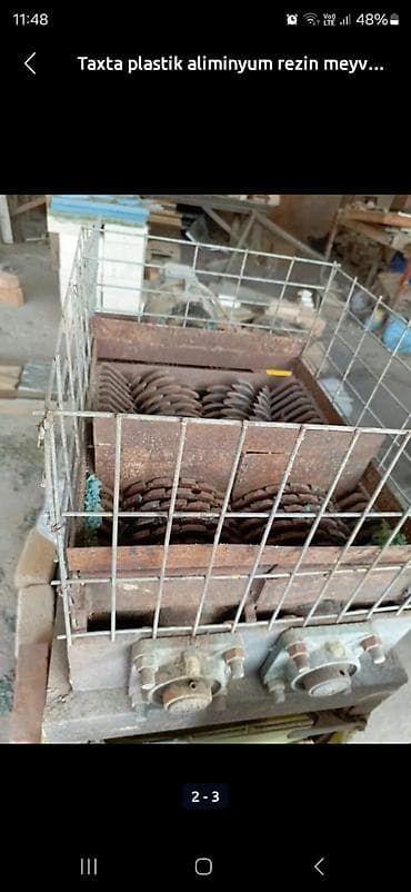 bıçaq kəpənəy: Doğrama Üyütmə İki şaxtalı sənaye tipli “grinder” — 4