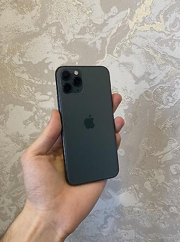 iphone adapter şunuru: IPhone 11 Pro, 256 GB, Space Gray, Simsiz şarj, Face ID, Sənədlərlə — 2