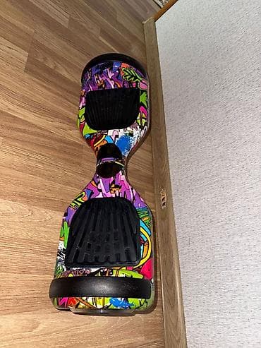 ucuz hoverboard: Qraffiti dizaynlı elektrikli hoverboard (self-balancing skuter) - — 1