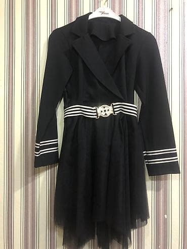 Qara şık qiyafət dəsti - Stil: Blazer kəsimli üst hissə və tül ətək — 3