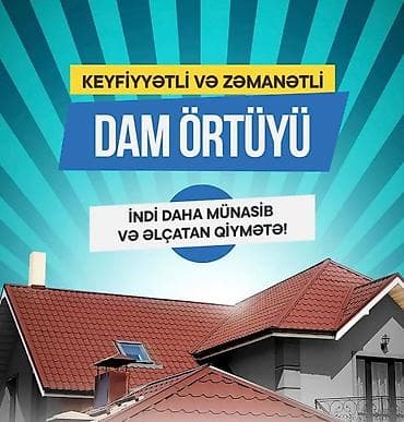 Divar kağızları, oboy: Sərfəli qiymətlə qısa zaman ərzində hər növ dam örtüyünün — 4