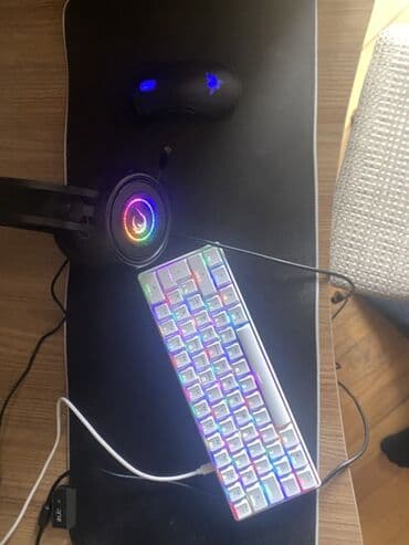 Gaming aksesuarları dəsti Ayrı ayrıda verilir - Klaviatura: Kompakt