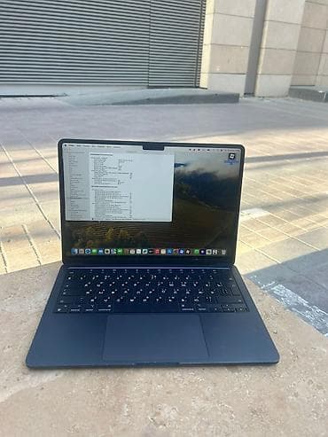 Настольные ПК и рабочие станции: Salam macbook m2 8/256 Pil-91% şarj kabeli orginal verilir Barmaq izi — 3