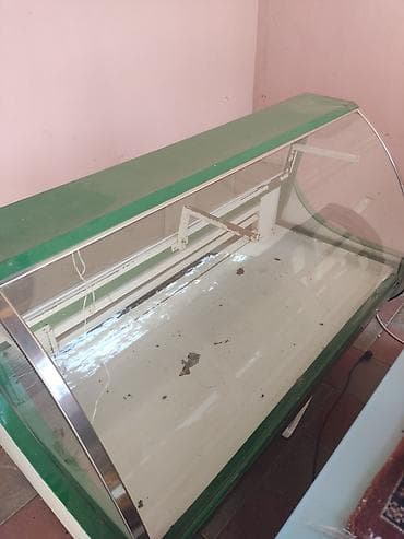 Soyuducu vitrinləri: Soyuduculu vitrin – mağaza, market və kafe üçün - Ön hissəsi qövsvari — 2