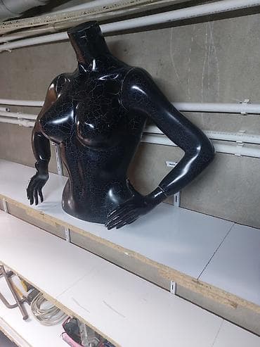 dekor rəf: Qadın, Plastik, plastmas, Qara — 2