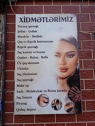 Gözəllik salonu üçün nəzərdə tutulub hazır vəziyyətdədir.yeni