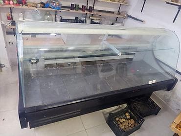 şüşe vitrin: Soyuduculu vitrin – market, deli, kafe və şirniyyat vitrinləri üçün - — 2
