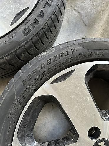 passat disk: KIA orijinal yüngül lehimli disk və təkər komplekti – 4 ədəd — 2
