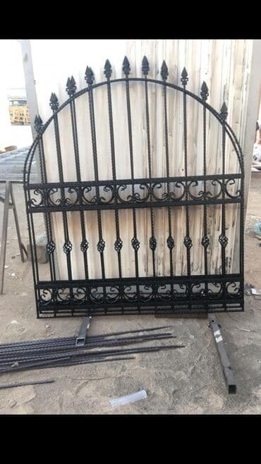 aluminium qapi pencere qiymetleri: Demir barmagliglar Məhəccərlər Raşotkalar Istenilen formanin — 4