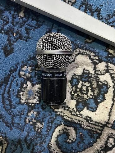 shure mikrofon satilir: Shure SM58 mikrofon kapsulu (dinamik, kardioid) - Model: Shure SM58 - — 1