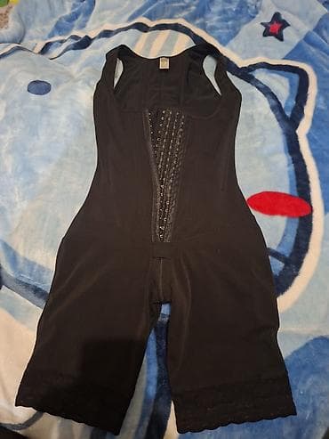 Qadınlar üçün formalaşdırıcı bodi/şort tipli korset - Rəng: qara -