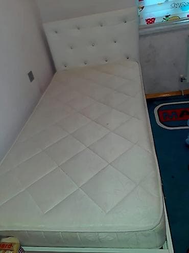 Çarpayı Satılır 70₼ Matras var, baza yoxdu Ölçü 2/1 Ünvan Hövsan — 1