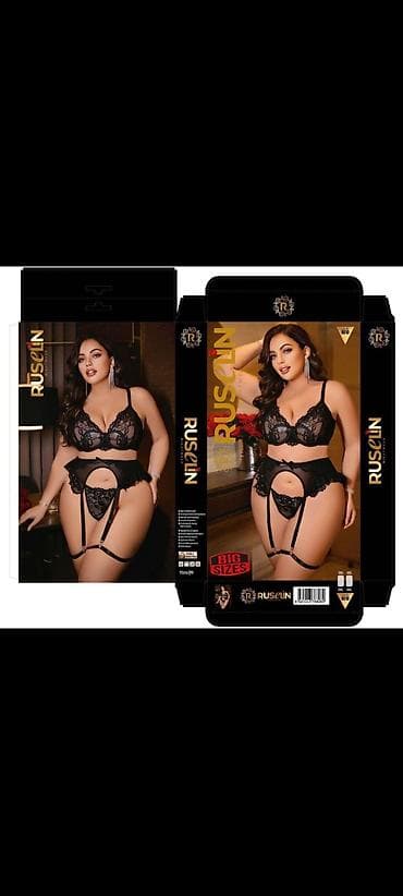 Şəxsi əşyalar: Kod:E.v-156492 RuselİN Nightwear – böyük ölçülər üçün zərif alt paltar — 4
