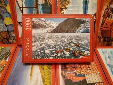 4000 elementli pazllar: Pazl. Puzzle. 1000 hissəli rusiya istehsali pazllar. Hazır yığılmış — 2