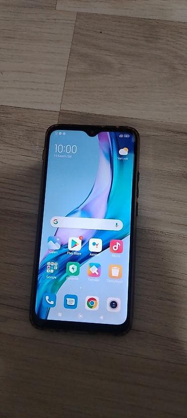 data modem sim card: Redmi Note 9, 64 GB, rəng - Yaşıl, Barmaq izi — 2