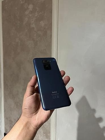 telefon samsuq: Redmi Note 9, 64 GB, rəng - Boz, Barmaq izi, Face ID — 5