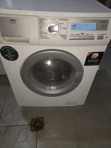 стиральня машина: Paltaryuyan maşın AEG, 8 kq, Avtomat, Qurutma var — 3