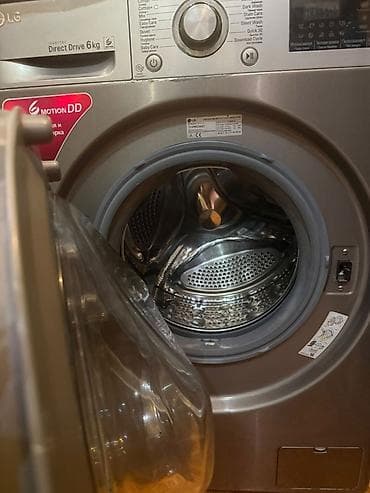 0 faza mator: Paltaryuyan maşın LG, 6 kq, İşlənmiş, Avtomat, Kredit yoxdur — 2