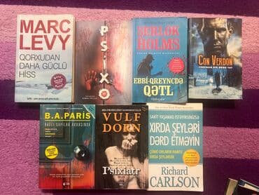 Janr qarışığı kitab dəsti Dəstdə 8 kitab var, hamısı Azərbaycan
